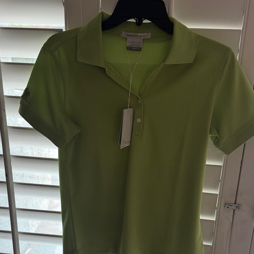 Nike Women's Green Polo Shirt